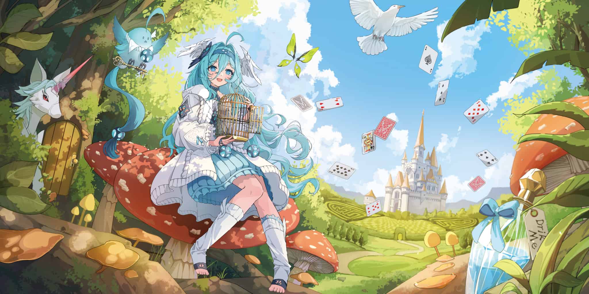 『デュエットナイトアビス』　フィーナ実装記念イラスト